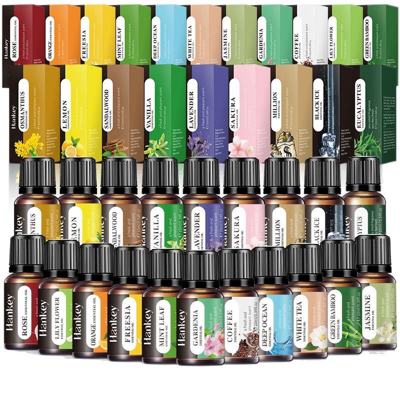 20 Sorten 10ml Ätherische Öle  – Home Fragrance Oud Bewertung und Preis