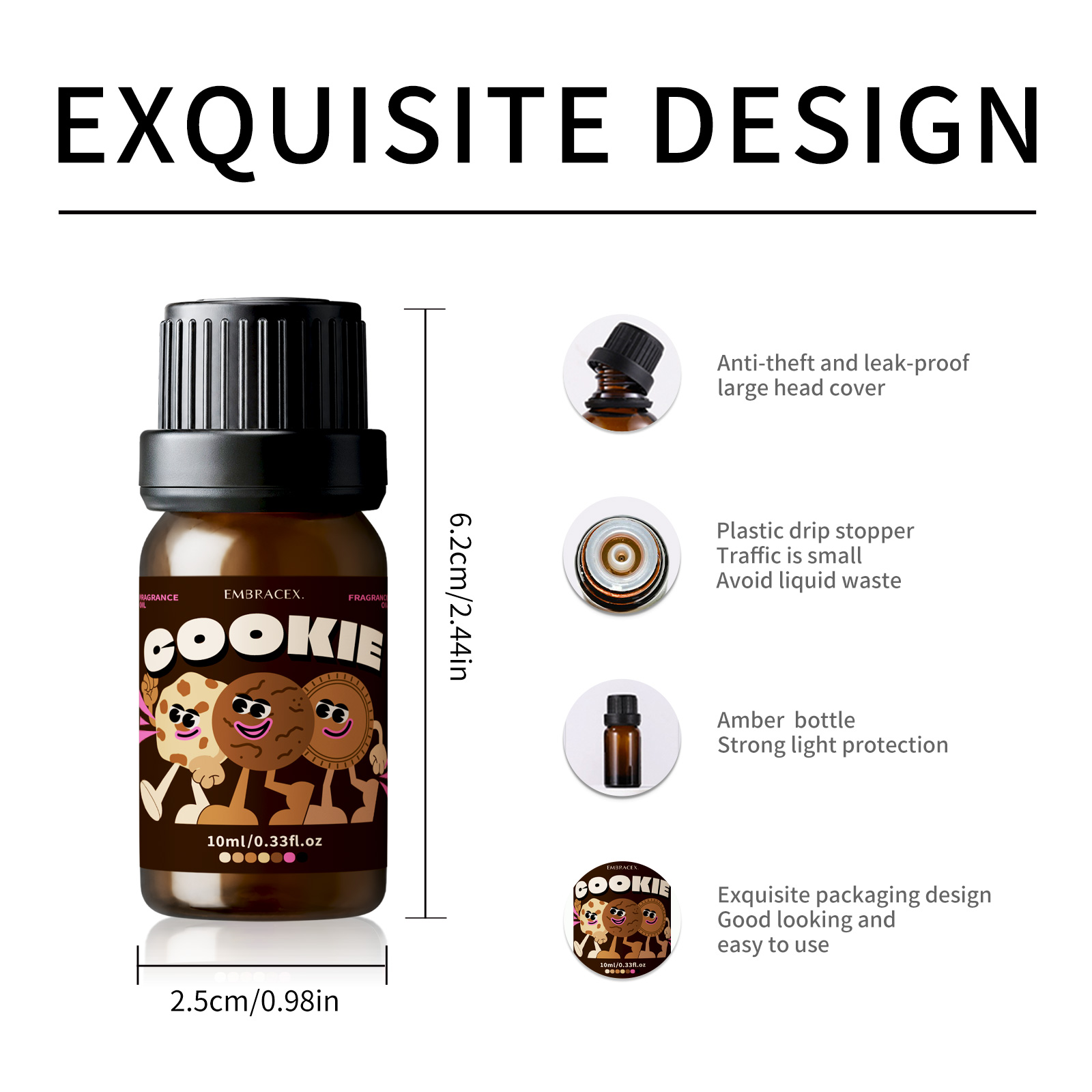 10ml Keks-Duftöle für Reed-Dif – Home Fragrance Gift Bewertung und Preis